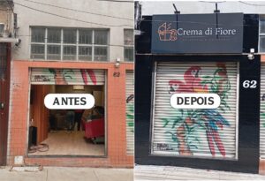 REFORMA DE FACHADA COMERCIO E EMPRESA